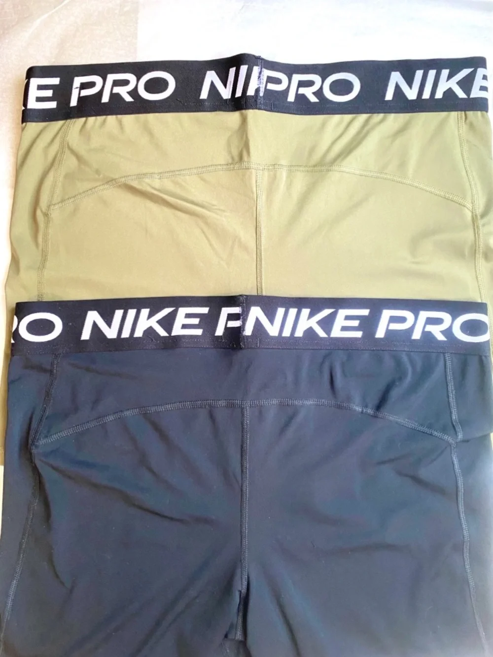 2PR Nike Pro Dri FIT 3” Compression Booty Shorts Size XXL